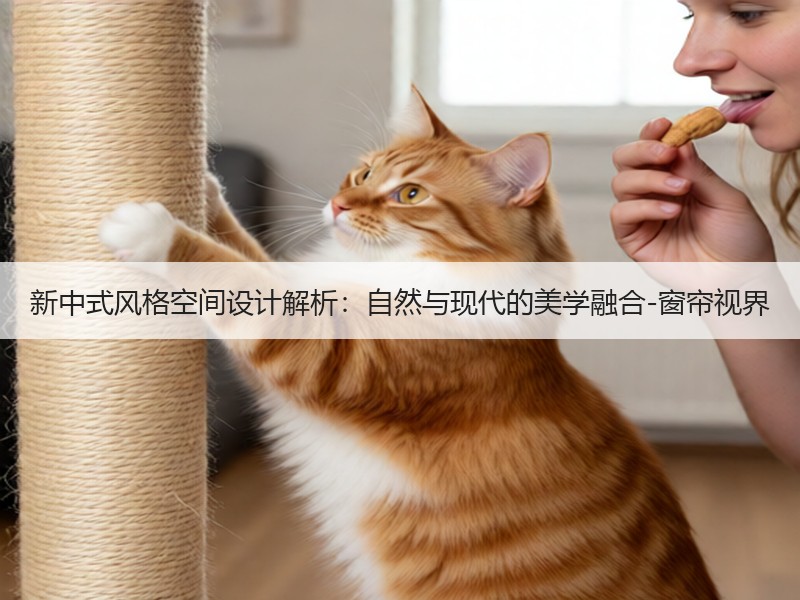 新中式风格空间设计解析：自然与现代的美学融合-窗帘视界