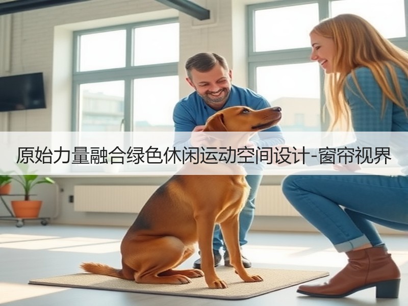 原始力量融合绿色休闲运动空间设计-窗帘视界