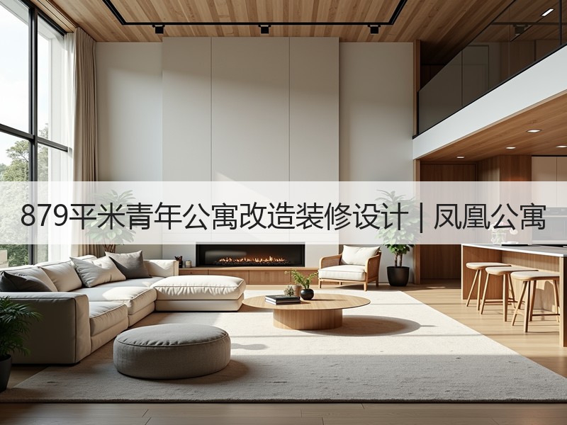 现代简约风格 公寓装修设计推动自然人文梦想理念-窗帘视界