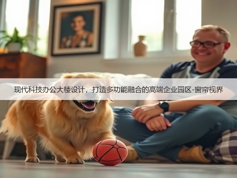 现代科技办公大楼设计，打造多功能融合的高端企业园区-窗帘视界