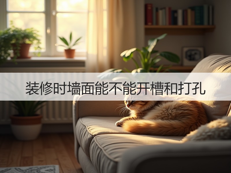 承重墙开槽打孔安全性解析-窗帘视界