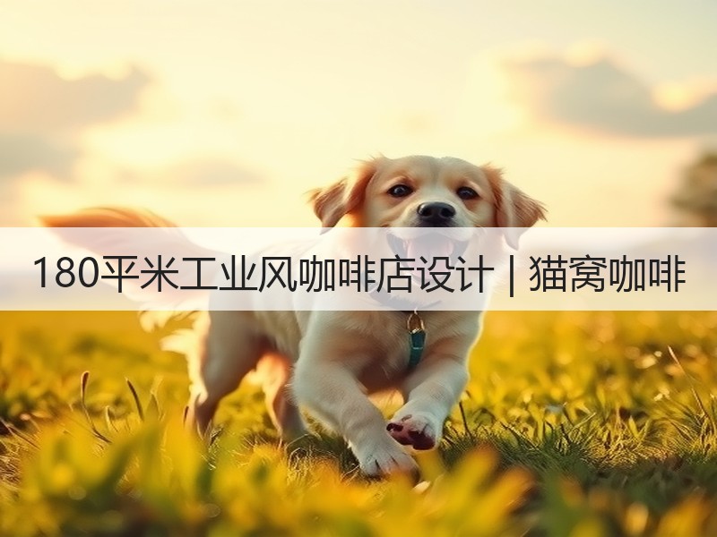 猫窝咖啡设计说明：工业复古风格与慵懒舒适氛围-窗帘视界