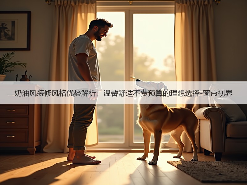 奶油风装修风格优势解析：温馨舒适不费预算的理想选择-窗帘视界