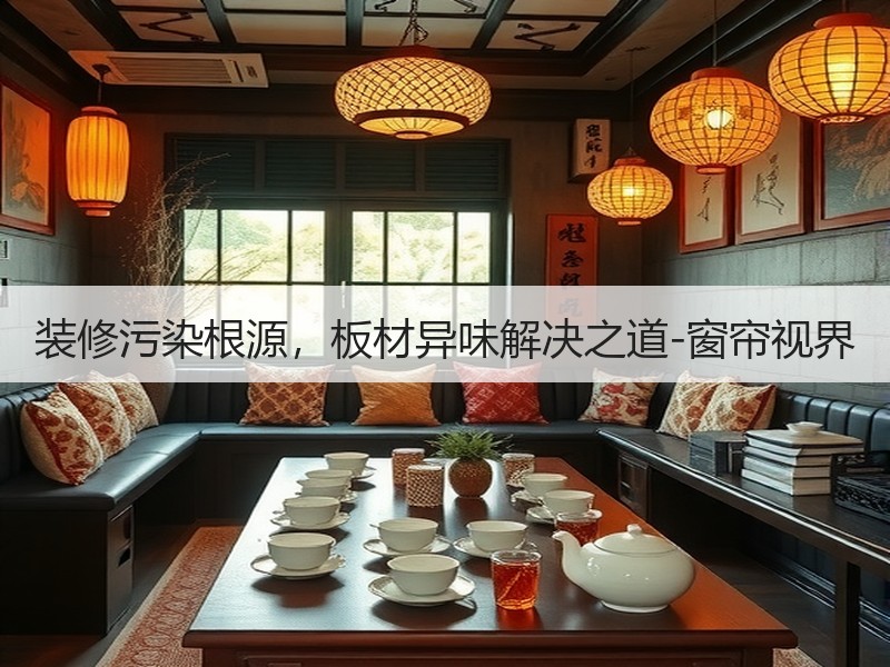 装修污染根源，板材异味解决之道-窗帘视界