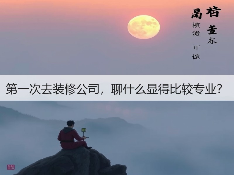 初次探访装修公司值得了解的五大要点-窗帘视界