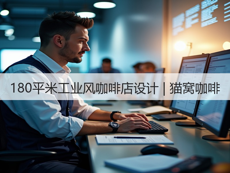 猫窝咖啡：工业复古与现代简约的慵懒空间设计-窗帘视界