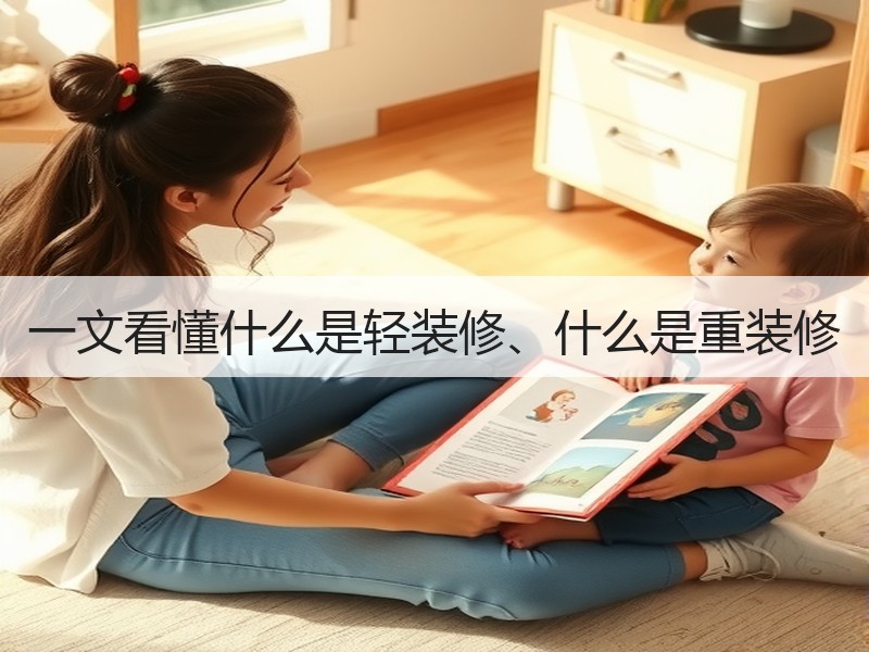 轻装修与重装修区别解析，实用指南-窗帘视界