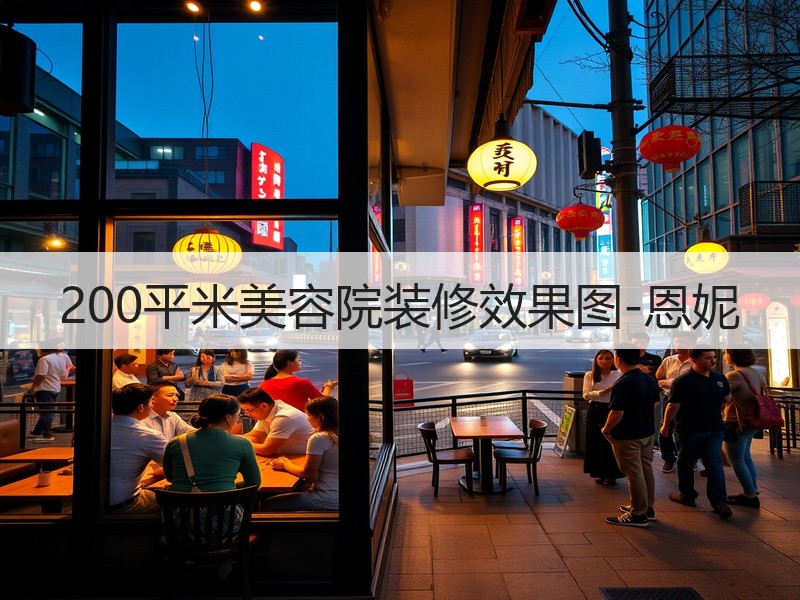200㎡简约风美容院设计 时尚质感留印象-窗帘视界