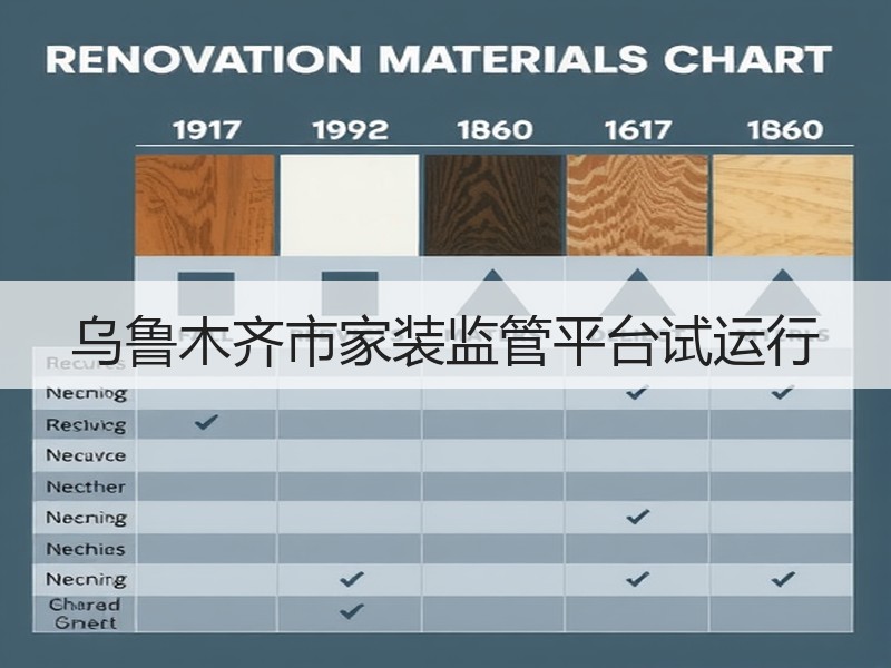 乌鲁木齐家装监管平台试点提量 八项保障解决装修乱象-窗帘视界