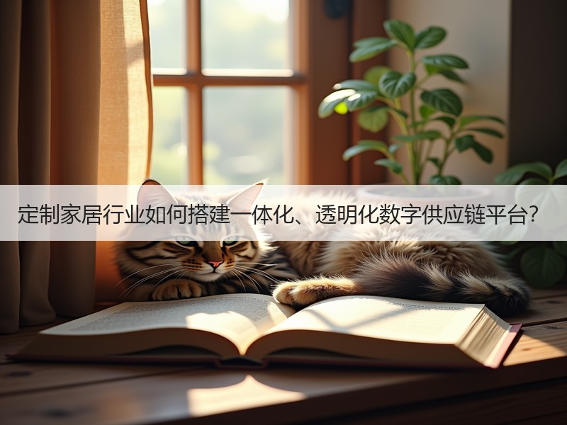 定制家居仓储物流数字化中台建设解决方案-窗帘视界