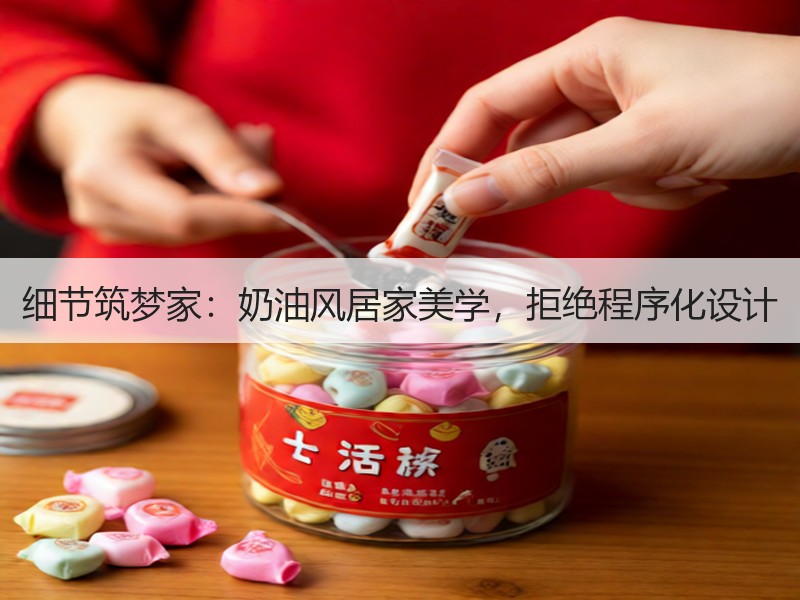 奶油风细节设计加持137㎡空间营造温馨舒适生活方式-窗帘视界
