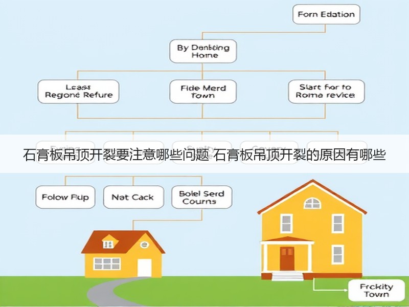 石膏板吊顶开裂常见原因及预防技巧-窗帘视界