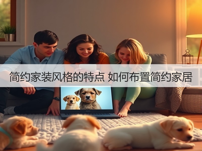 简约家装风格特点与色彩搭配布局解析-窗帘视界